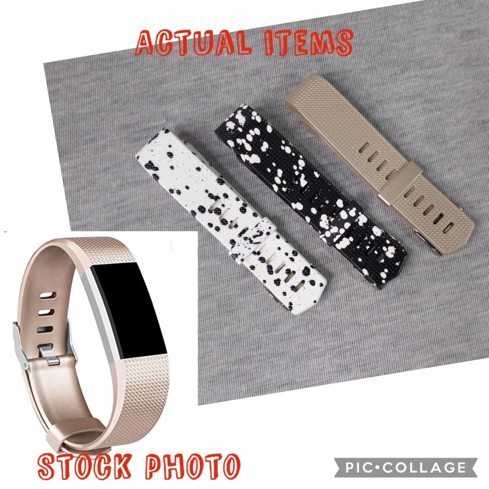 👯♀️Host Pick⚡️(FREE w/purchase) 3 pcs TPU bands for Fitbit Charge 2 - Picture 1 of 9